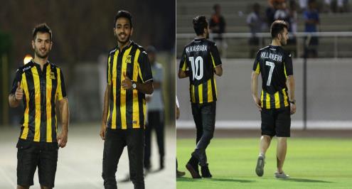 بالفيديو والصور.. الظهور الأول لكهربا بقميص اتحاد جدة 